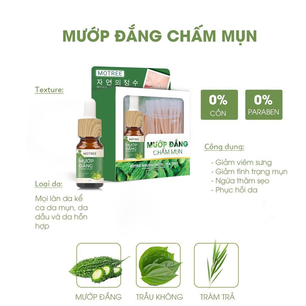 Gel Chấm mụn mướp đắng Motree