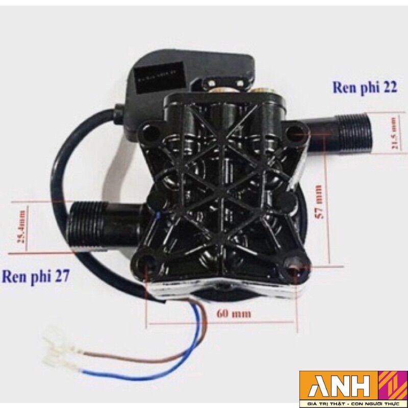 Đầu máy bơm rửa xe mini (có kèm rơ le điện) Loại thông dung
