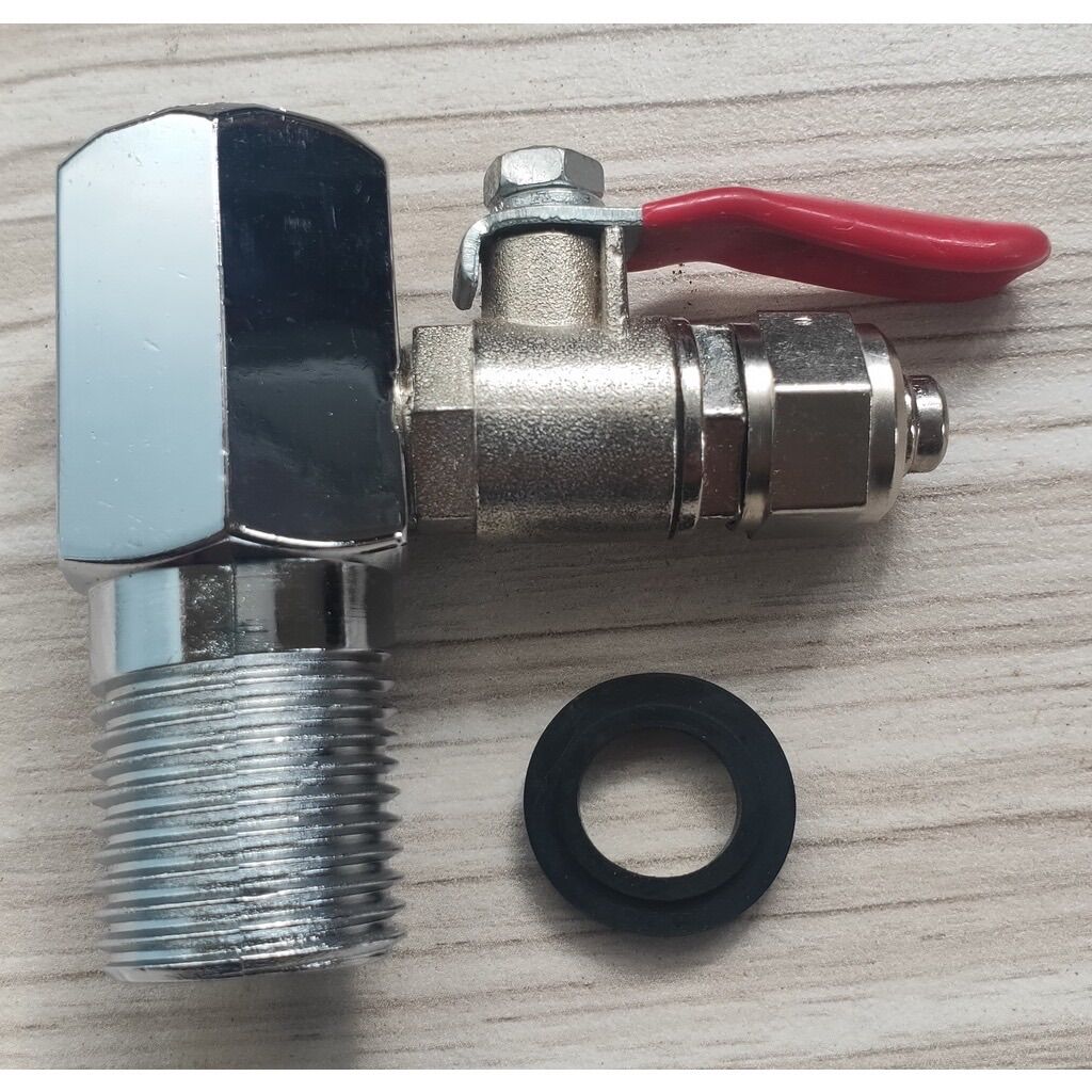 Khóa Chia Nước ren 21 Đầu Dây 10 Nước Cấp Máy Lọc Nước, bộ chia nước , khẩu khóa máy lọc nước