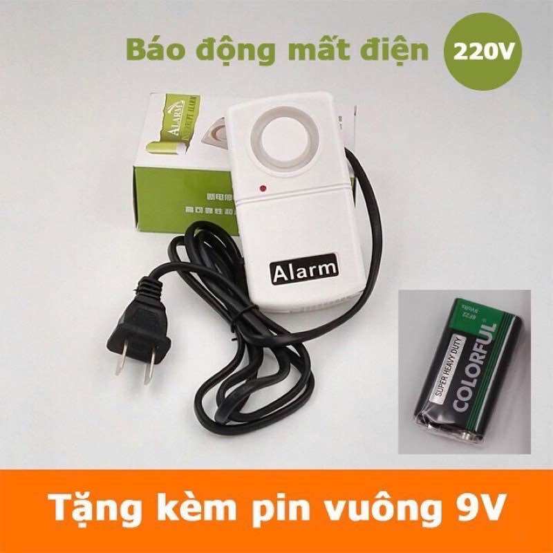 Thiết bị báo động mất điện, chập điện, cúp điện