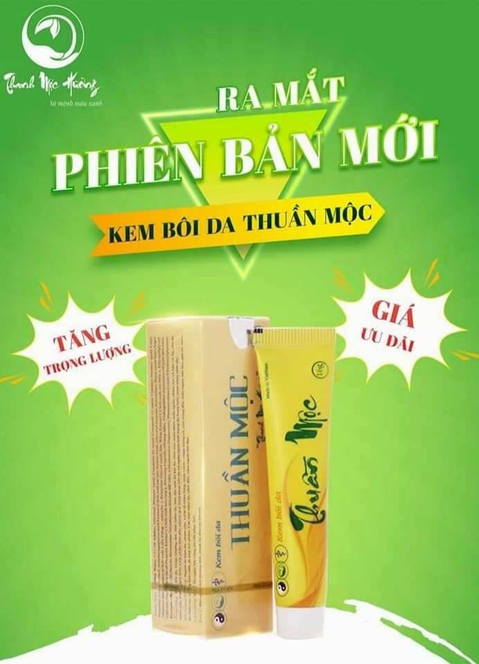 Sỉ 5 kem bôi da thuần mộc thanh mộc hương 16g