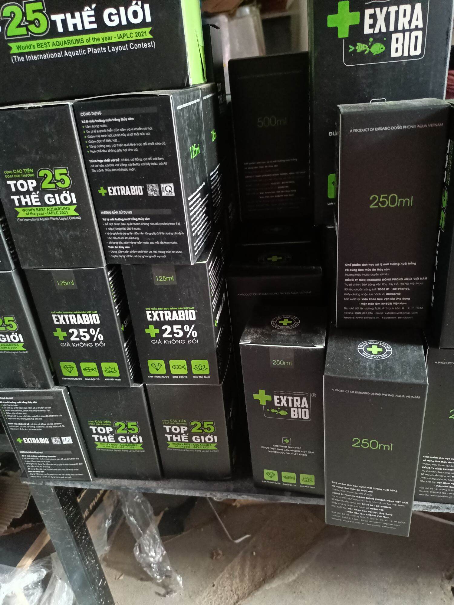 EXTRABIO , VI SINH EXTRABIO LÀM TRONG NƯỚC ( CHAI 250 ML )