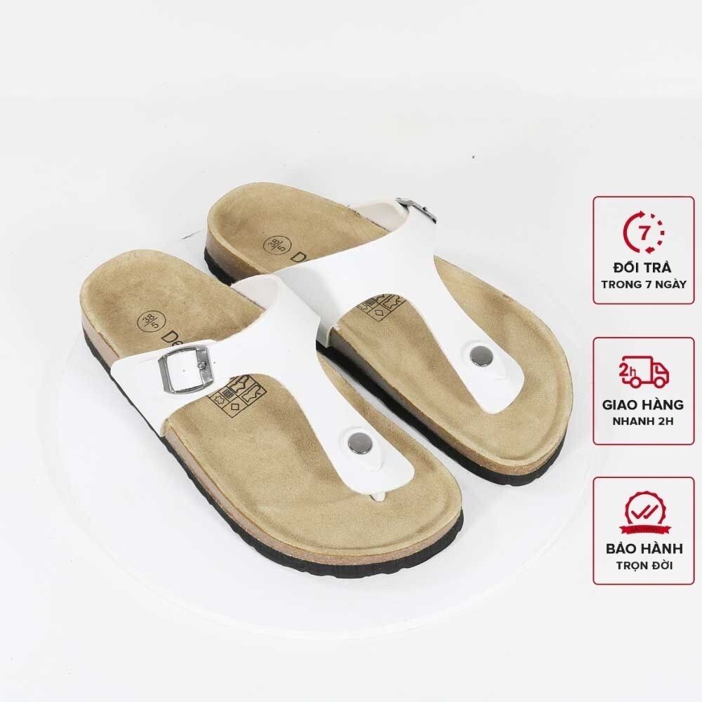 Dép đế trấu nam nữ xỏ ngón Detaunisex