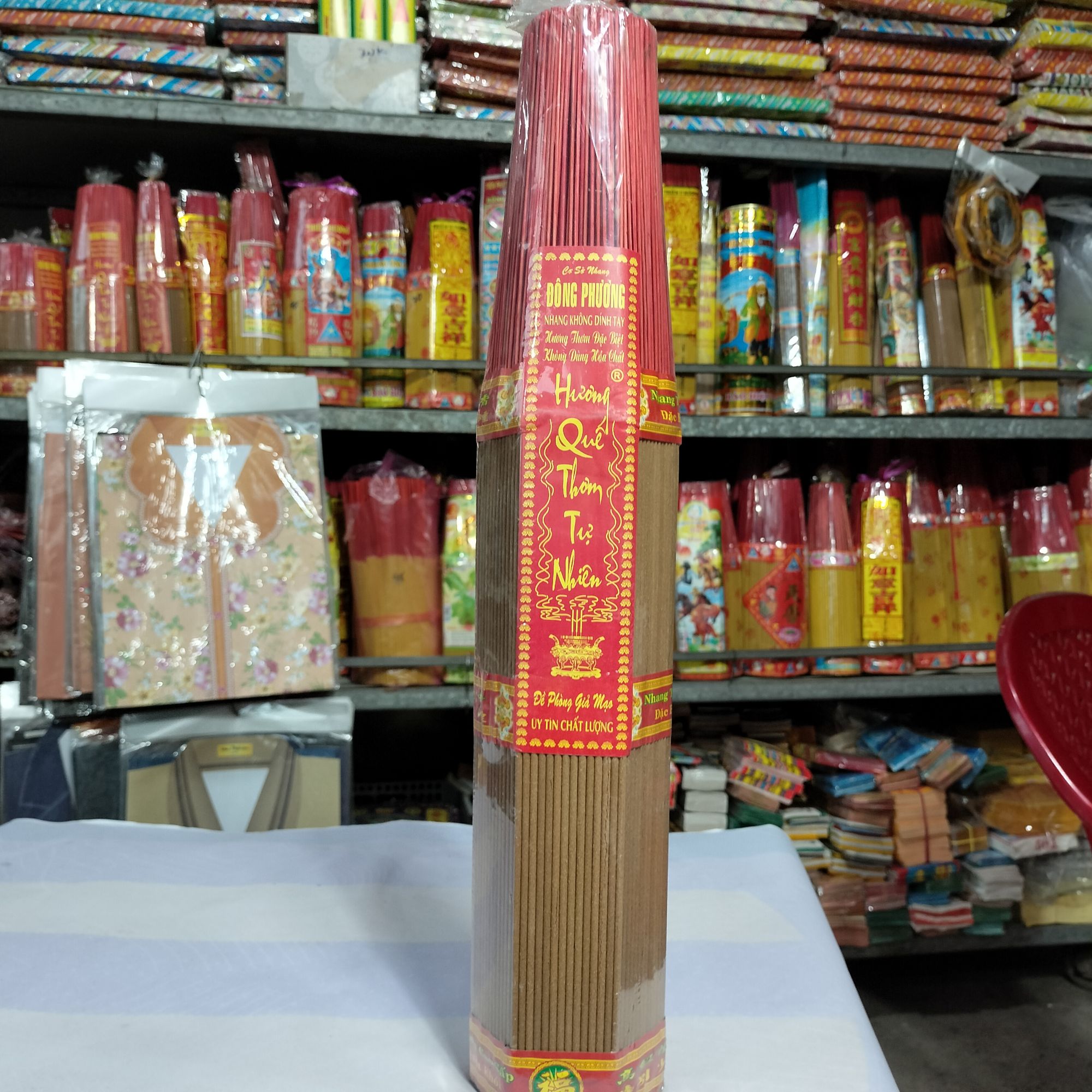 Nhang Quế ít khói ít tàn 546 cây/Nhang sạch thơm Quế