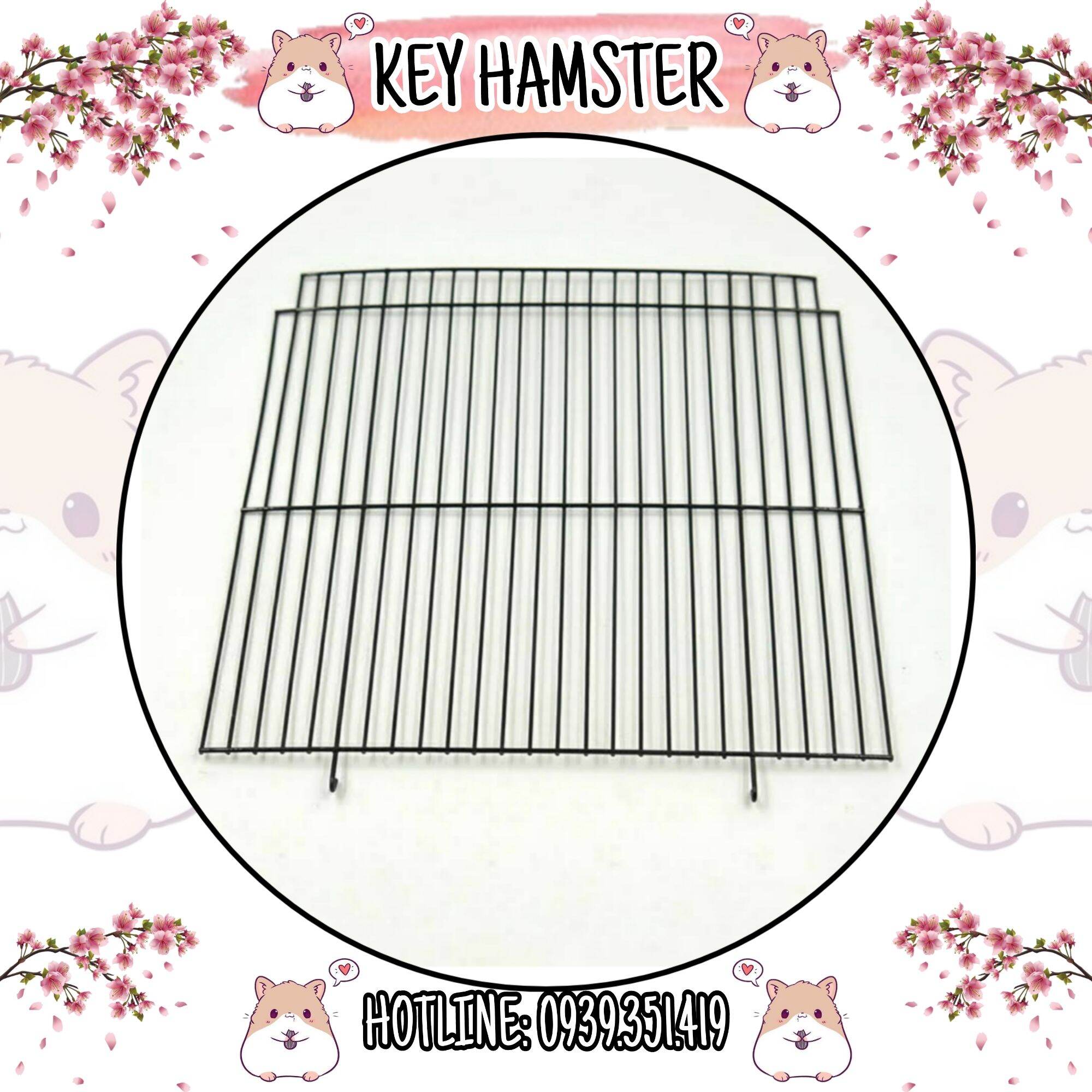 Vách ngăn lồng hamster.