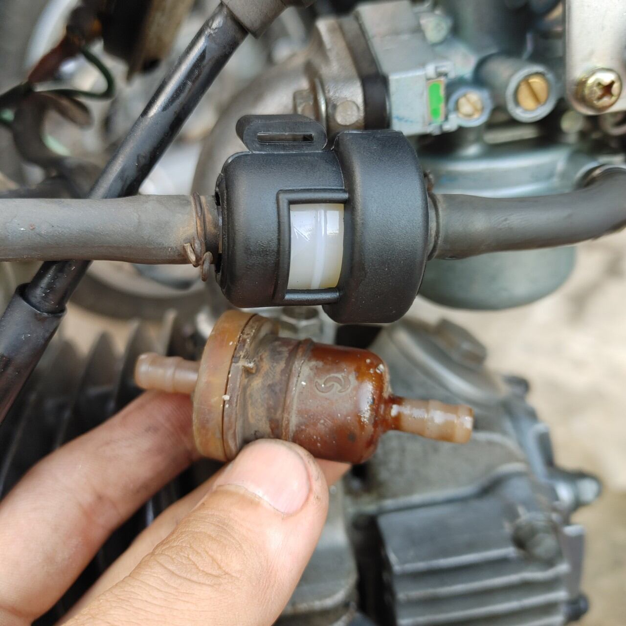 Lọc xăng có viền cao su (A3.6)