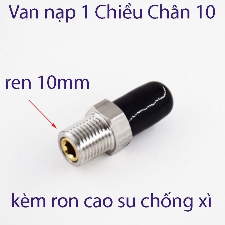 Van nạp một chiều chân 8mm, 10mm