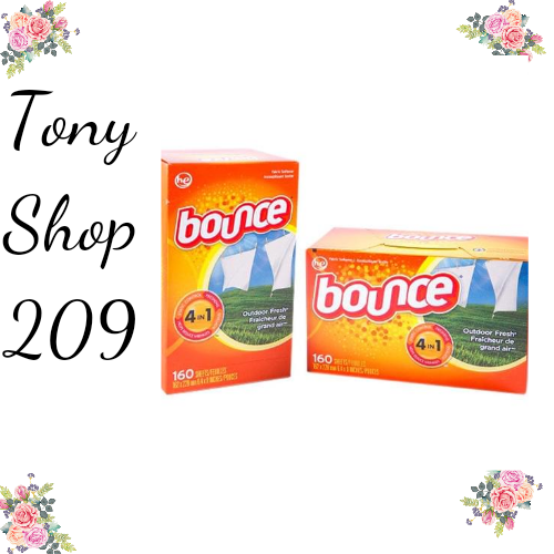 Combo 1hộp 10 tờ giấy thơm quần áo Bounce