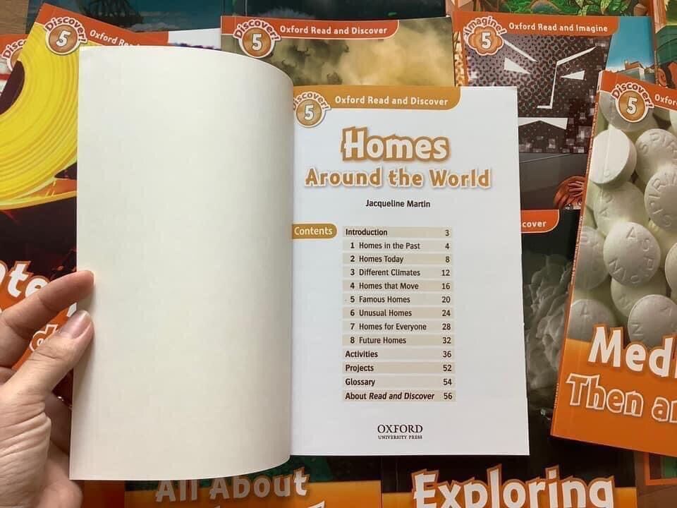 Oxford read and discover/imagine level 5 - 14 quyển