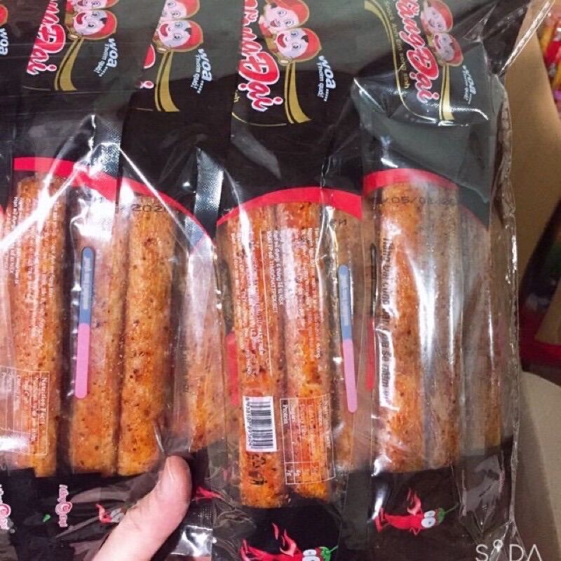 Bịch 30 gói snack dẻo cay song sinh
