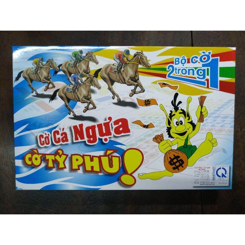 Cờ tỷ phú cờ cá ngựa 2 in 1