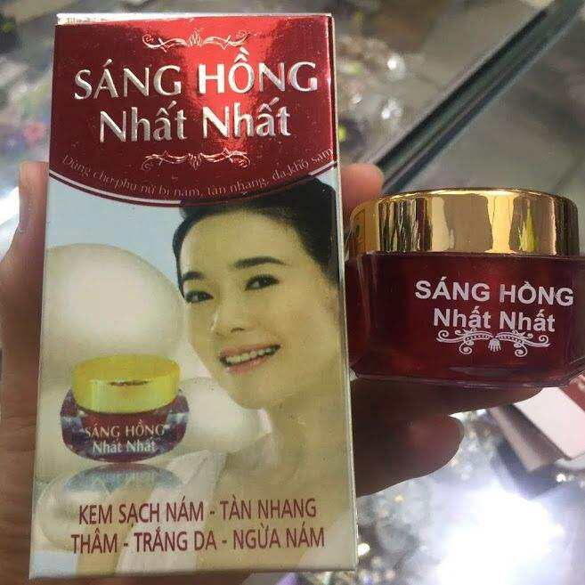 KEM SẠCH NÁM TÀN NHANG- THÂM, TRẮNG DA NGỪA NÁM  12g SÁNG HỒNG NHẤT NHẤT