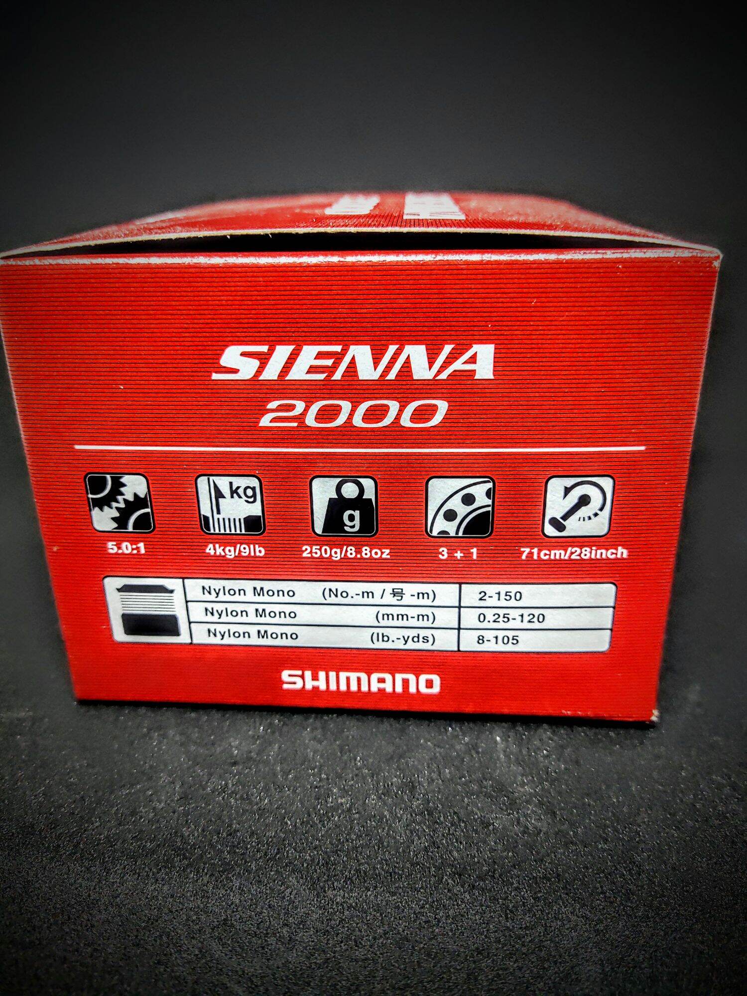 [HCM][HÀNG CHÍNH HÃNG] Máy câu cá Shimano Sienna 2000
