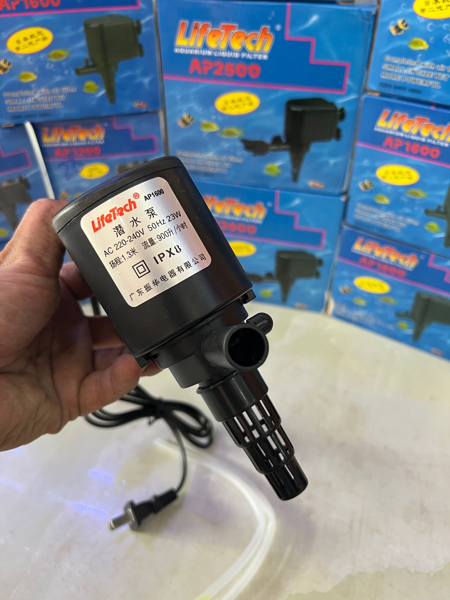 Máy Bơm Nước, Máy Thuỷ Canh LifeTech cho Bể Cá AP1200