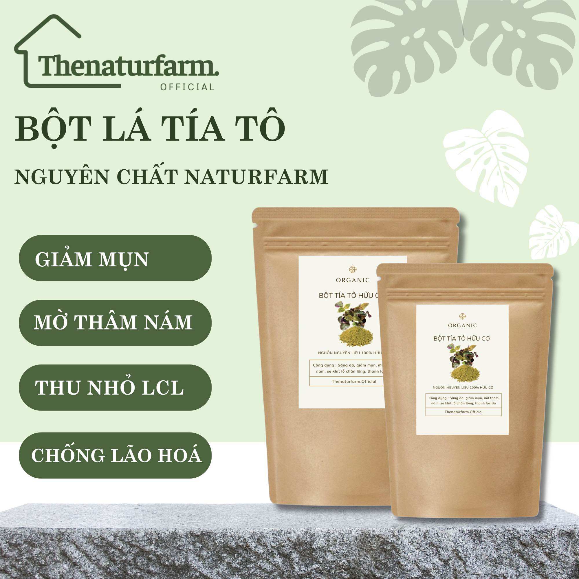 [HCM] Bột tía tô sạch nguyên chất Organic 100gr