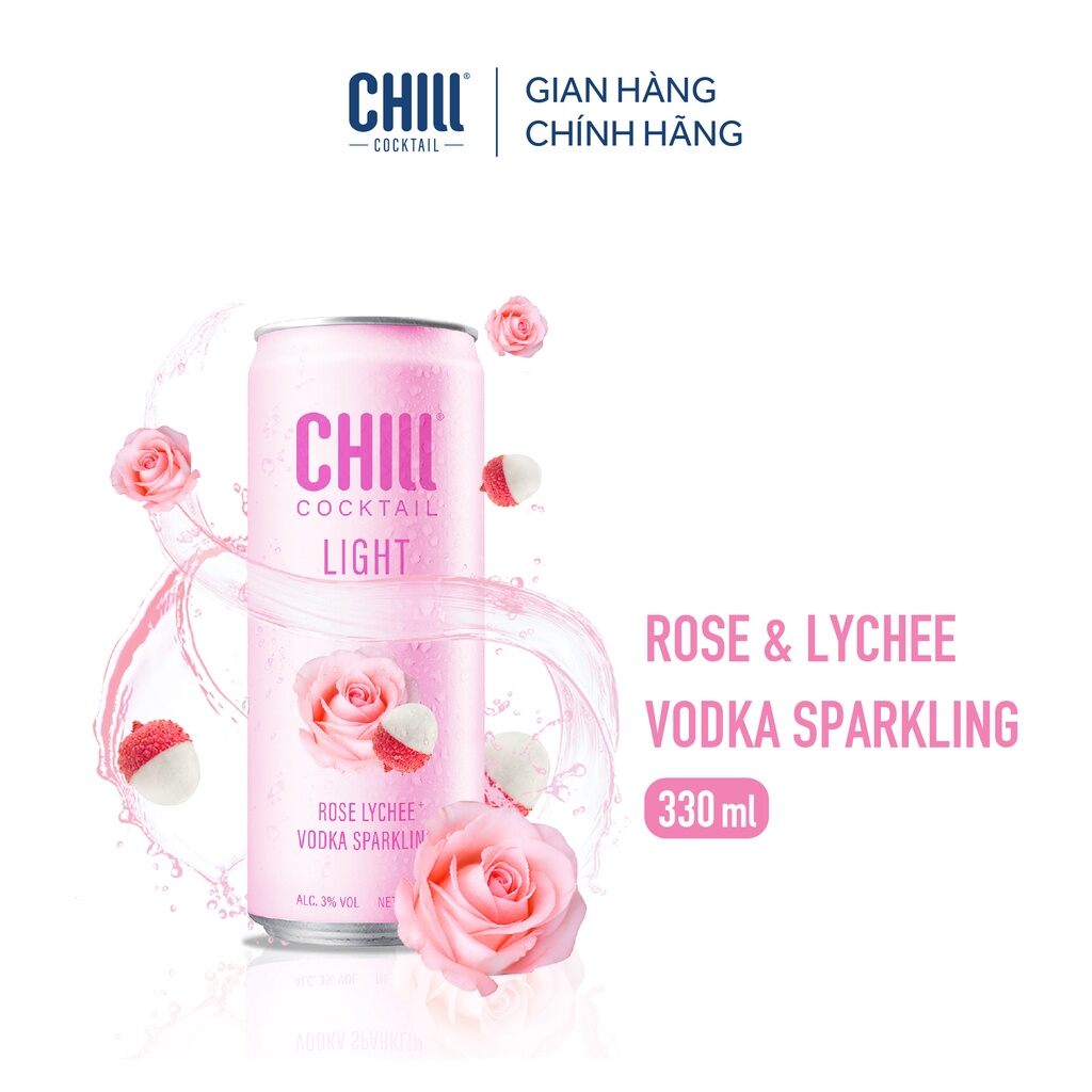 [HCM] Thùng 6 Lon Chill Cocktail Mix Vị 330ml/Lon - PARO