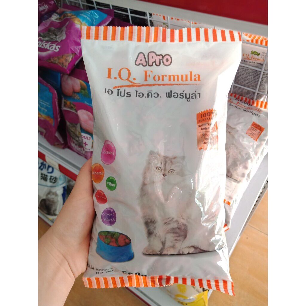 Thức ăn hạt Apro cho mèo 500g