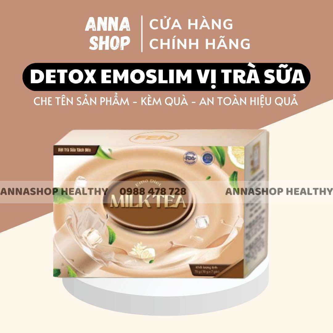 NEW EMOSLIM GIẢM CÂN CHÍNH HÃNG VỊ TRÀ SỮA MỚI RA MẮT giam can cap toc