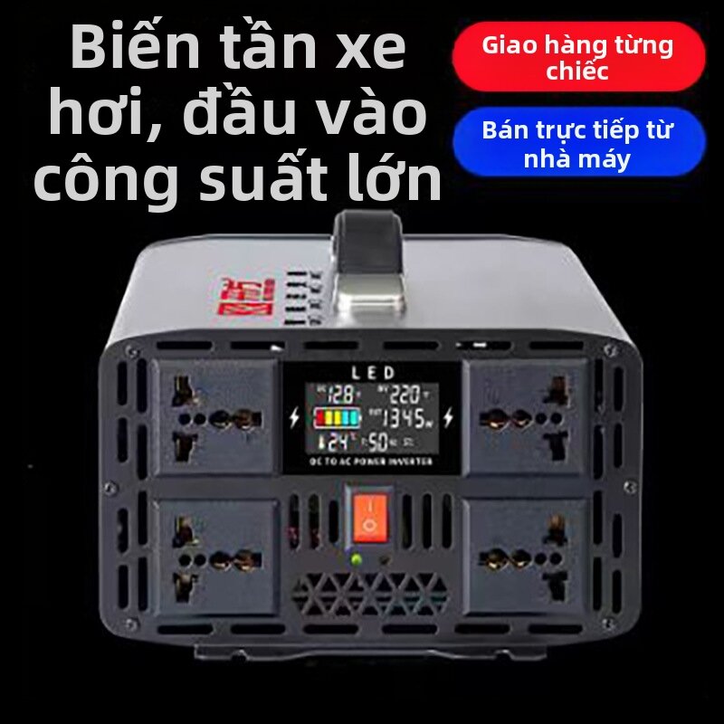 BONINGYU | Pure Sine Wave Inverter For Vehicles Giá 4,135,000 Đồng*Miễn phí vận chuyển