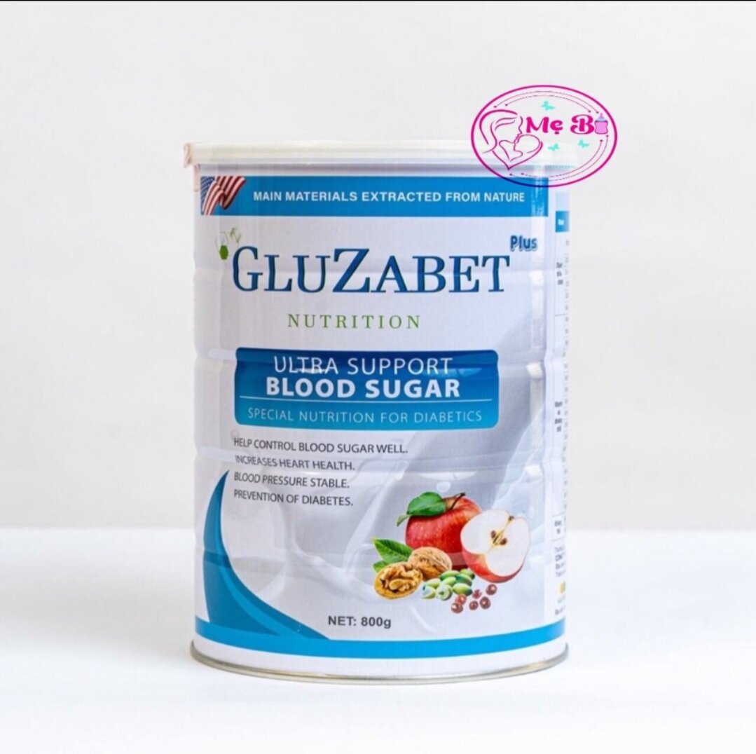 Sữa Gluzabet 650gr sữa non Gluzabet sữa cho người tiểu đường