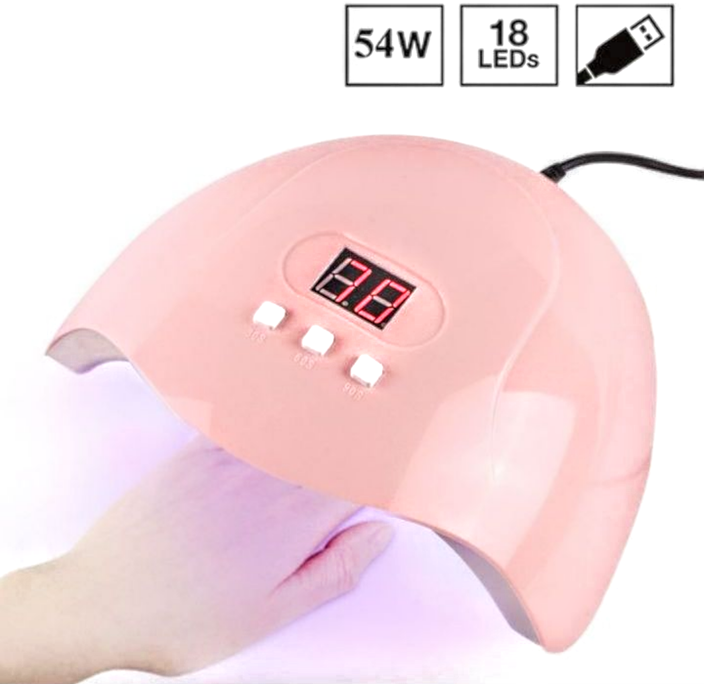Máy hơ máy sấy khô móng tay móng chân đa năng tiện dụng mẫu mới hàng loại tốt