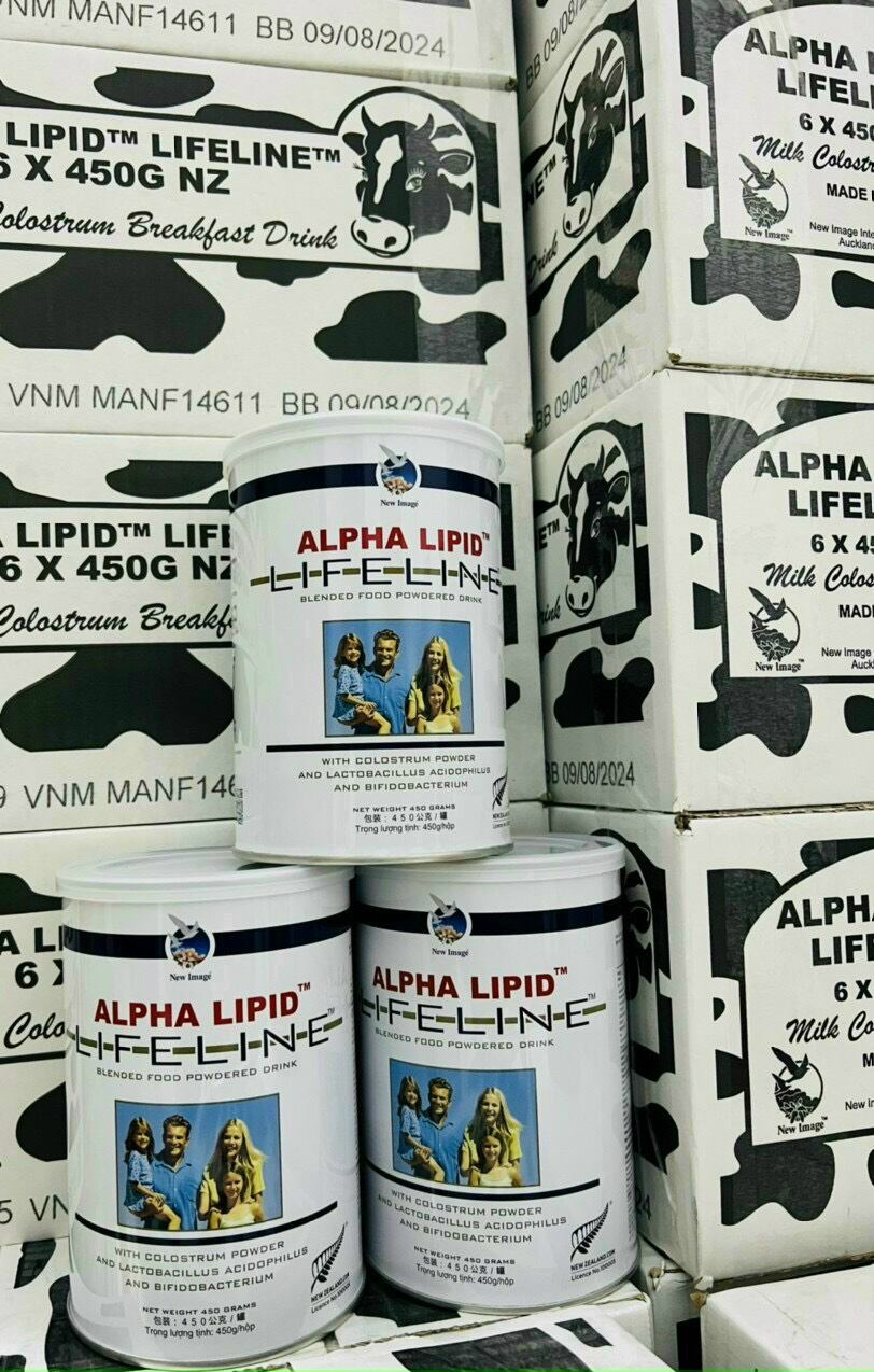 Sữa non Alpha Lipid Life Line 450g