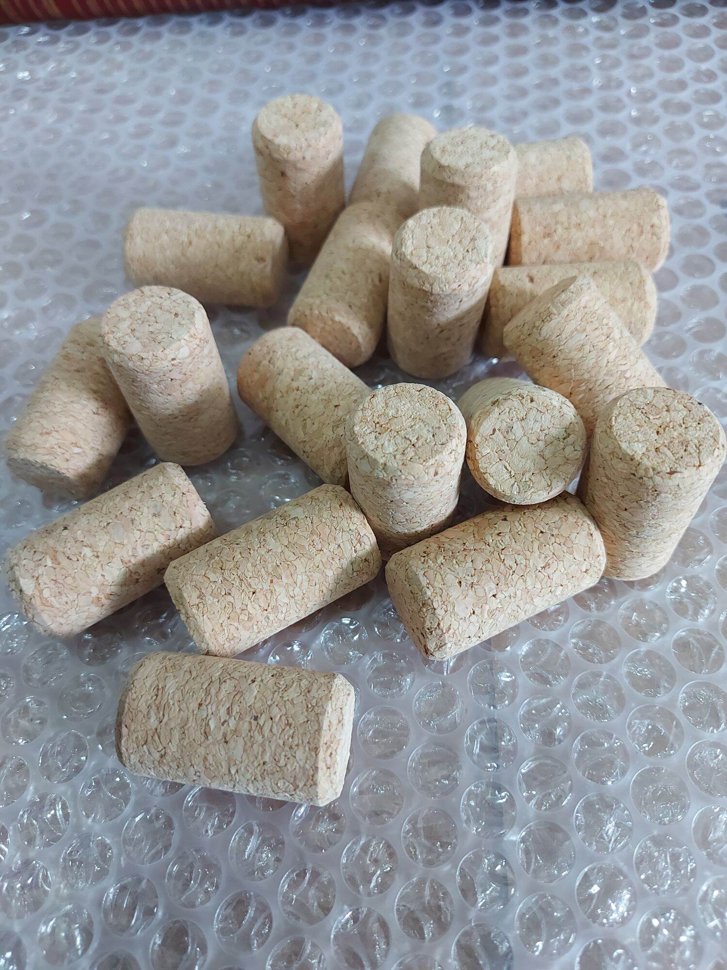 Combo 50 nút gỗ bần trang trí
