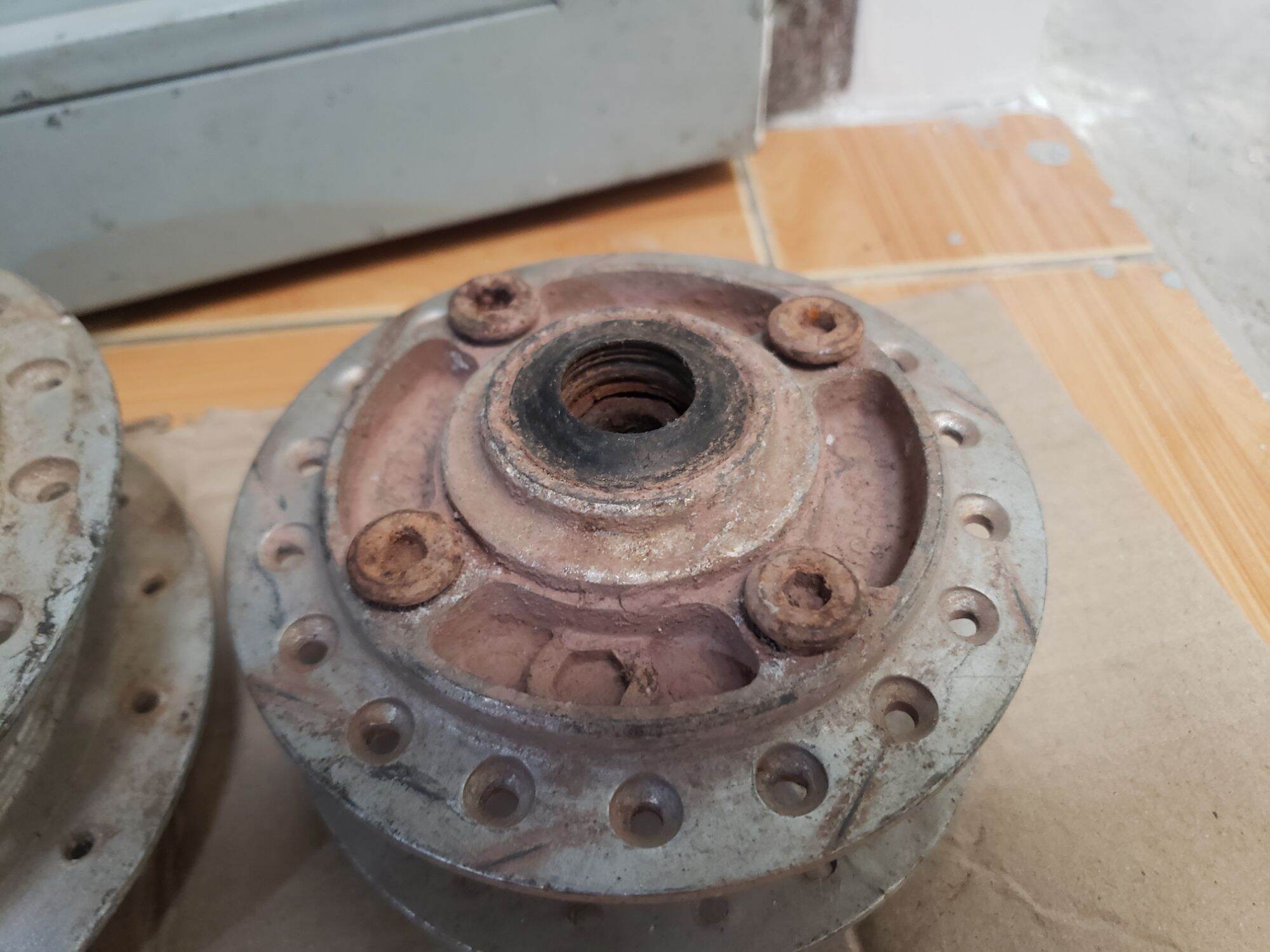 Bộ đùm Honda Wave RS đĩa lõm zin hãng