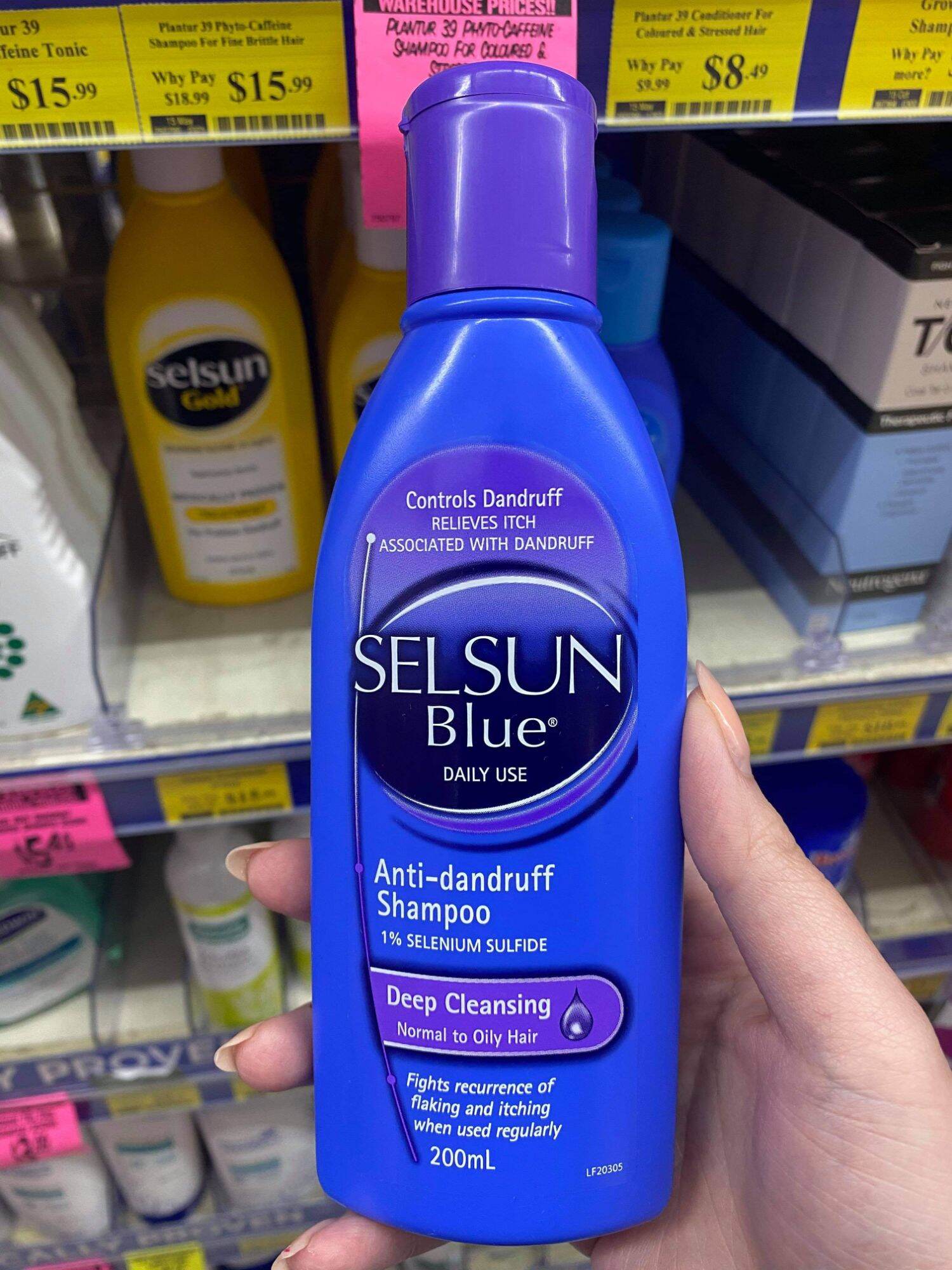 Dầu gội gàu nấm Selsun 200ml(Úc)