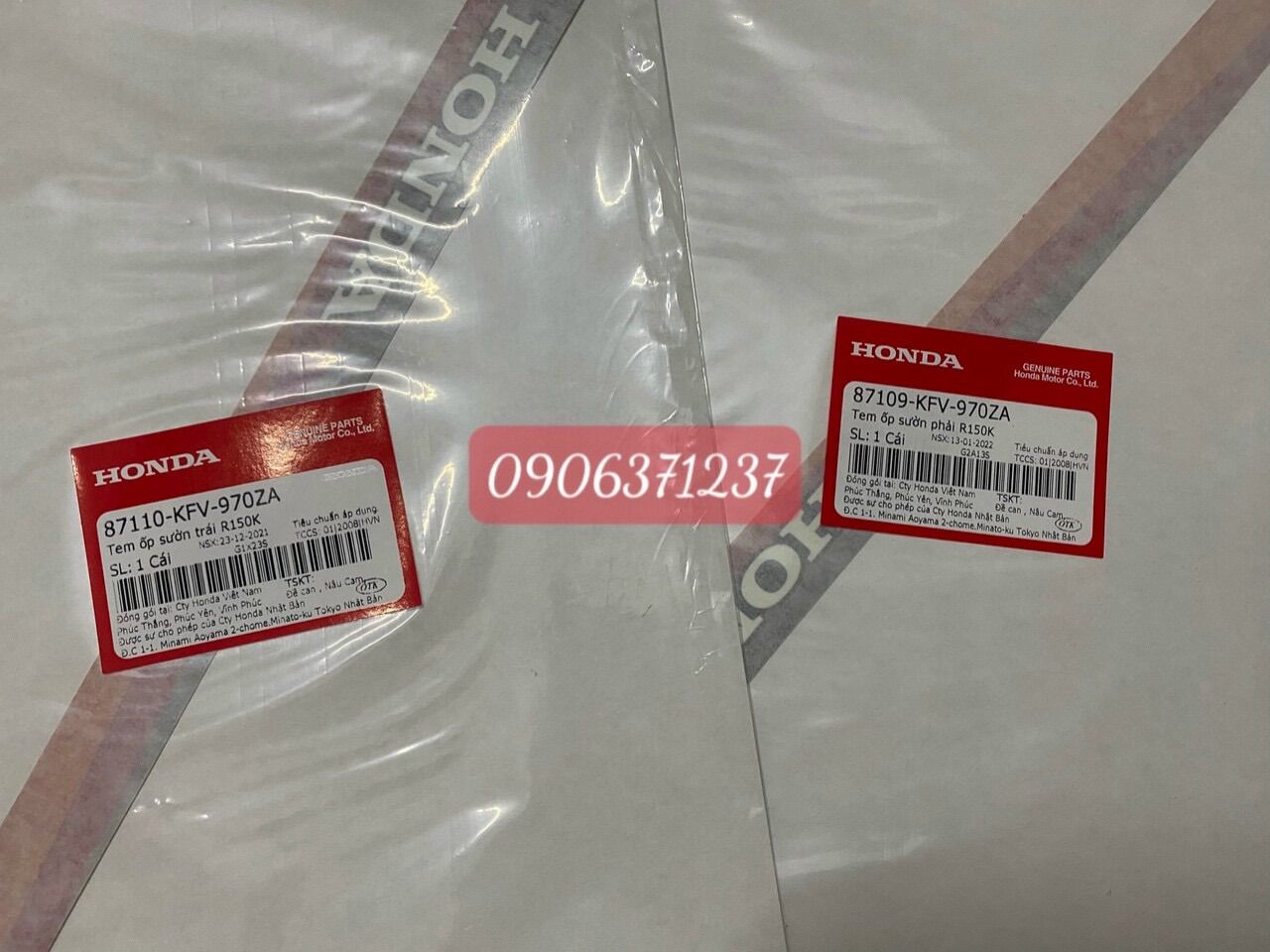 Bộ tem xe Super Dream Zin hãng