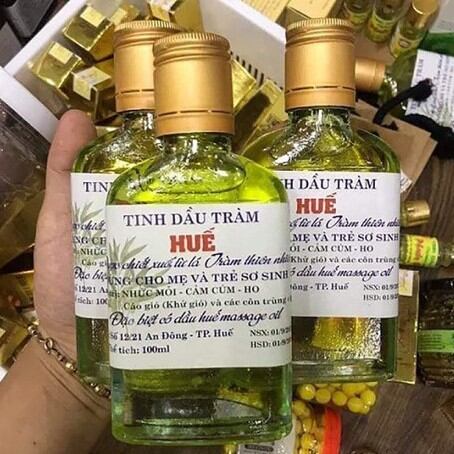 Tinh dầu tràm Huế nguyên chất chai 100ml