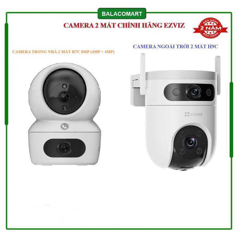  Camera 2 mắt Ezviz H7C H9C -  6MP 8MP 10MP hàng chính hãng bảo hành 2 năm 