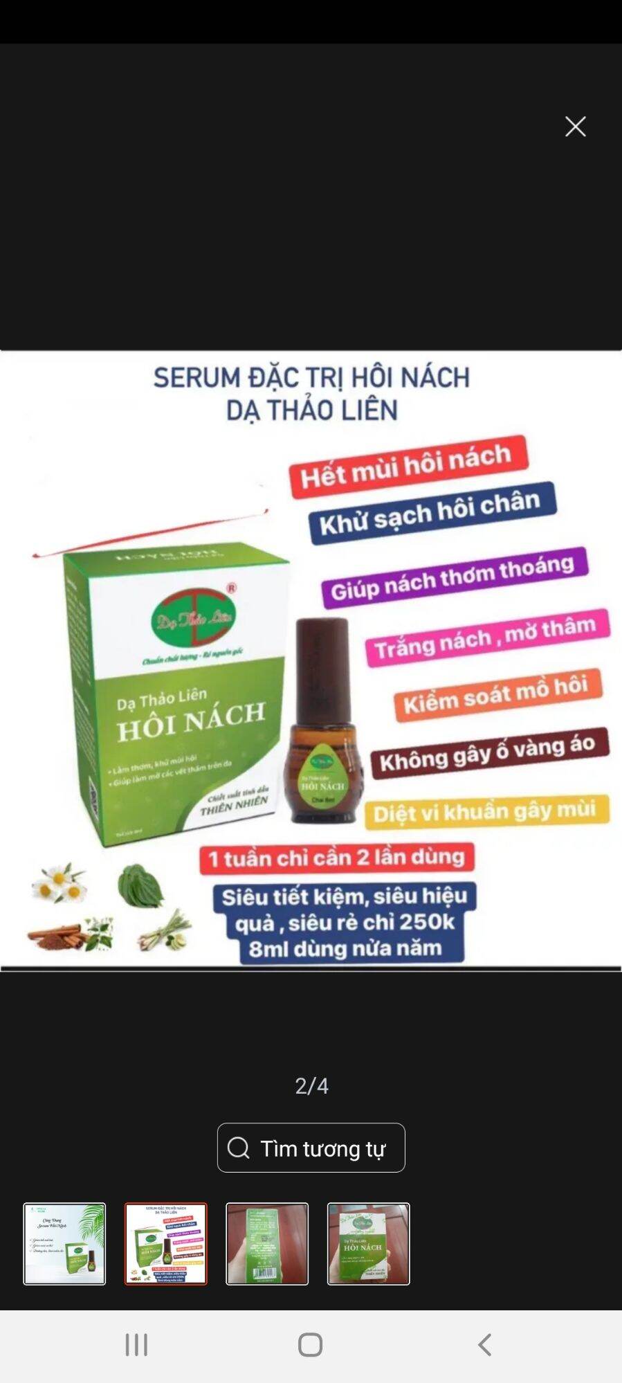 Serum hôi nách Dạ Thảo Liên 8ml