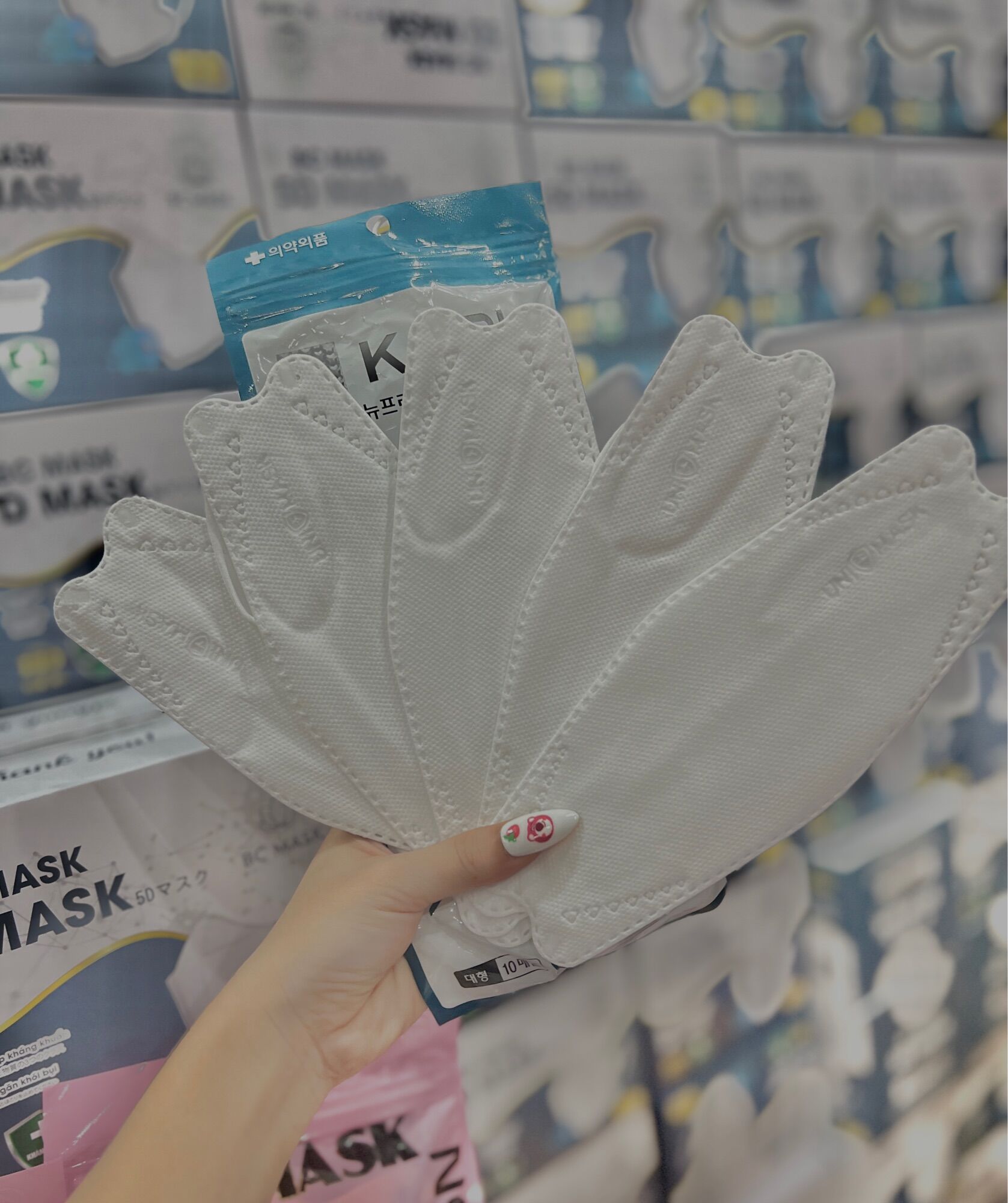 Combo 50 cái khẩu trang kf 94 unimask