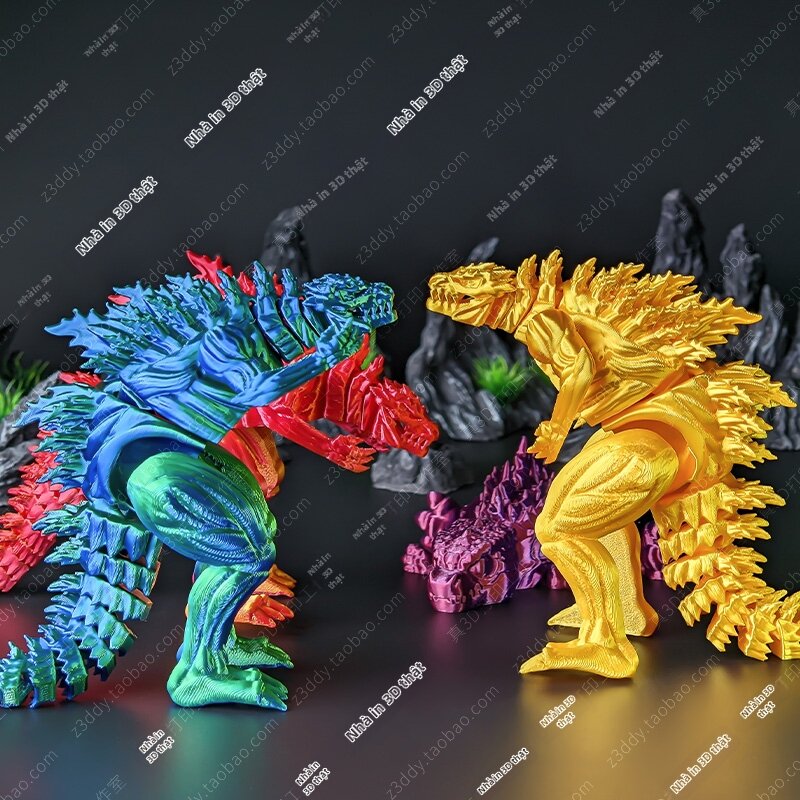 Mô Hình Khủng Long 3D In Thực Tế Di Chuyển