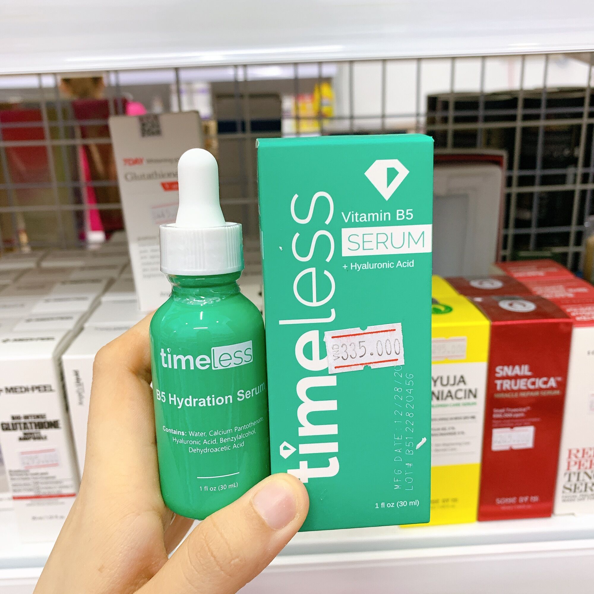 Tinh chất dưỡng ẩm - Se khít lỗ chân lông Serum Timeless B5