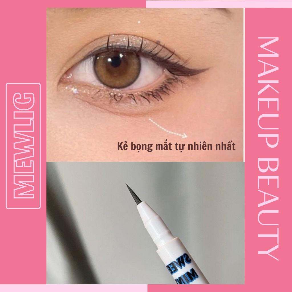 Bút kẻ bọng mắt Sweet Mint Blue tạo bọng mắt, mí mắt, lâu trôi chống nước tiện dụng 0.5g