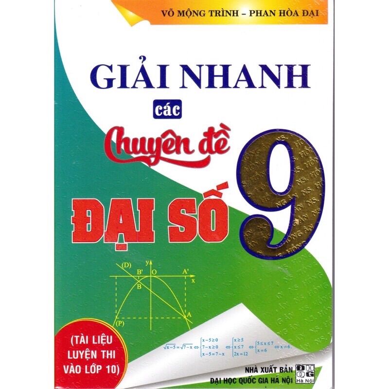 Sách - giải nhanh các chuyên đề đại số 9