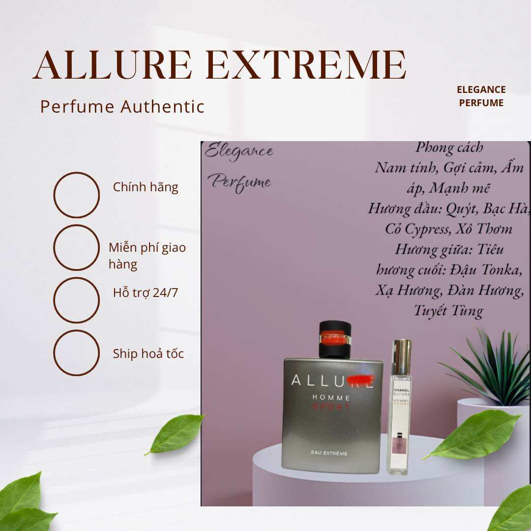 Chiết Nước hoa nam Allure Homme Sport Eau Extreme