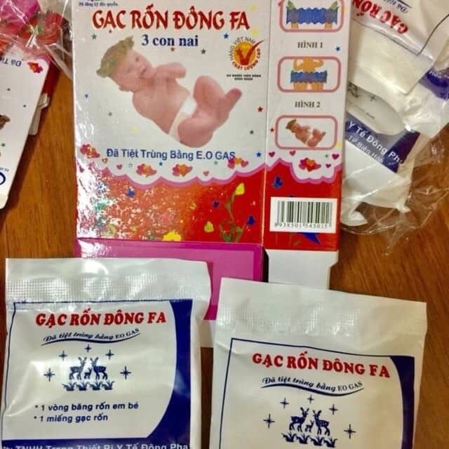 Combo 3 hộp băng rốn đông pha đã tiệt trùng