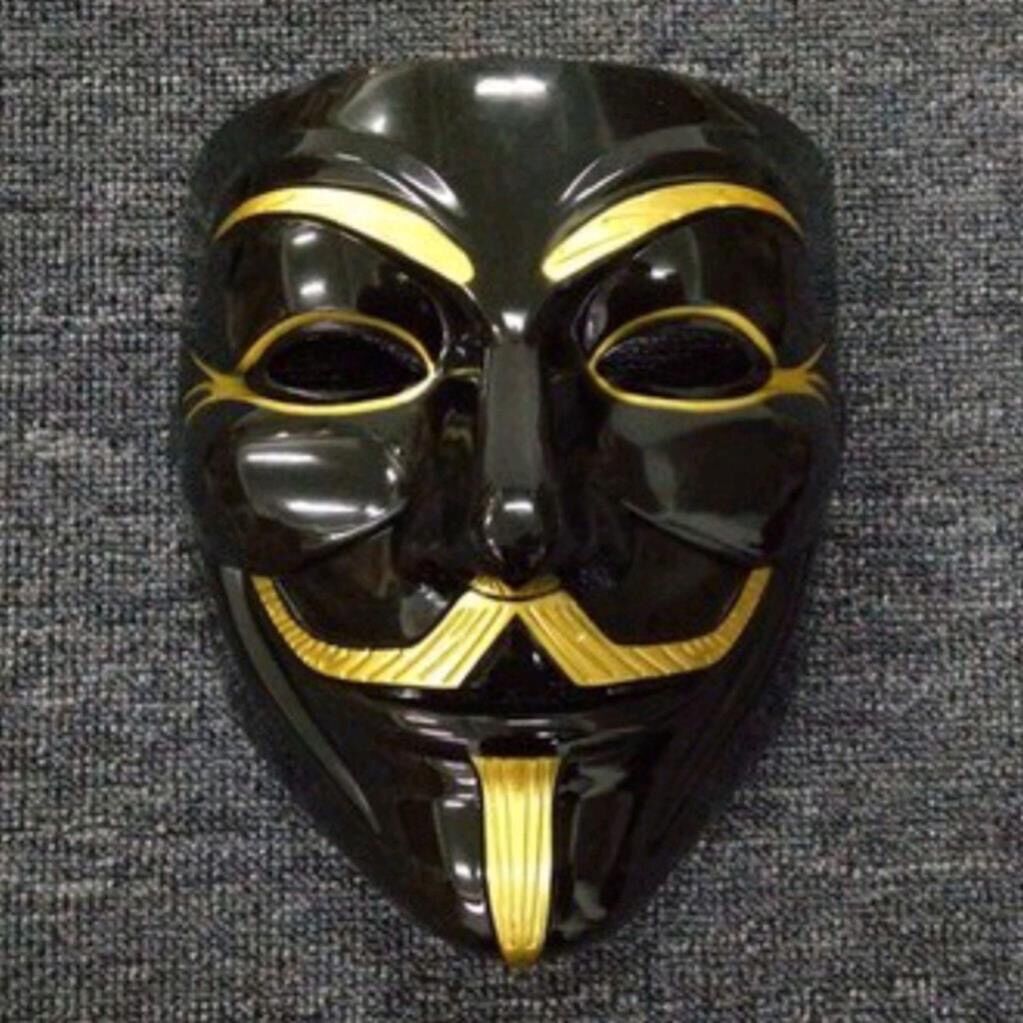 Mặt Nạ Hacker Anonymous | Mặt Nạ Halloween Cực Ngầu