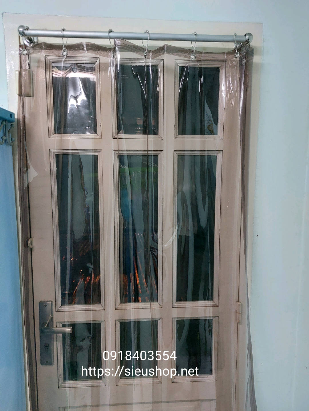 Rèm Nhựa PVC Màu