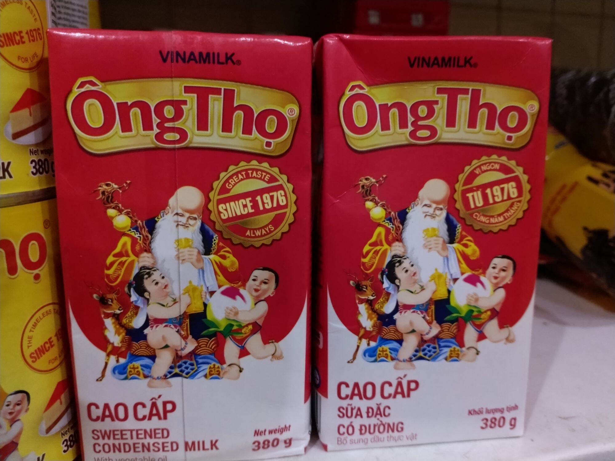 Sữa đặc Ông thọ các loại