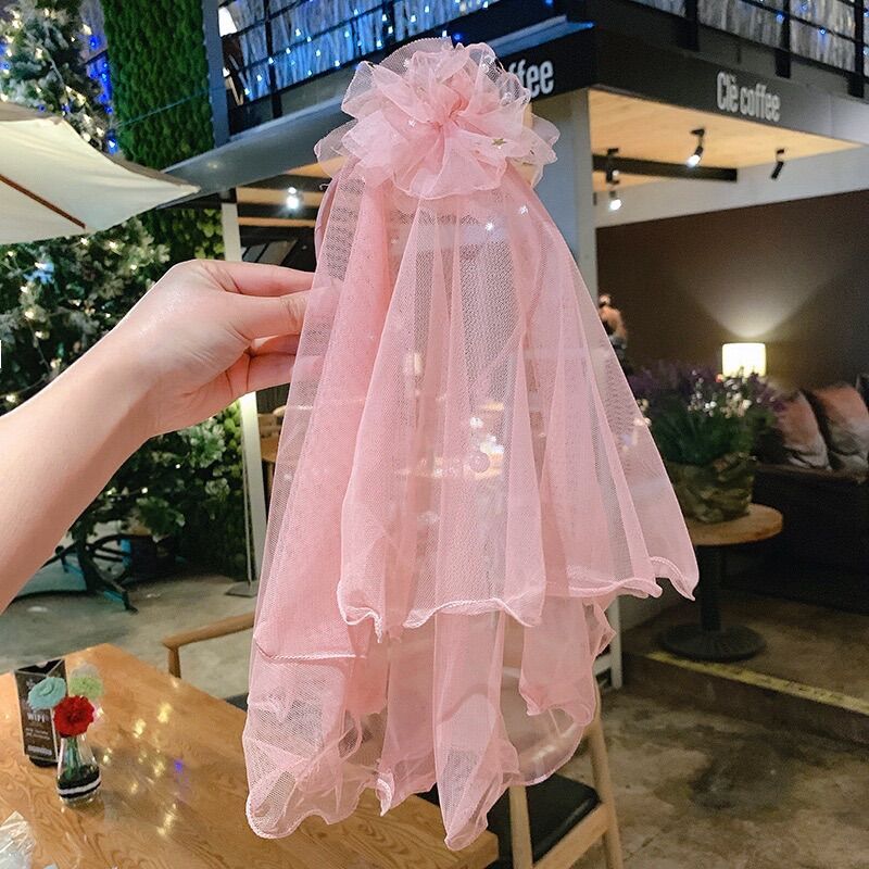 Cài tóc vương miện công chúa cho bé gái