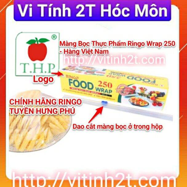Màng Bọc Thực Phẩm Ringo Wrap 250 - Hàng Việt Nam