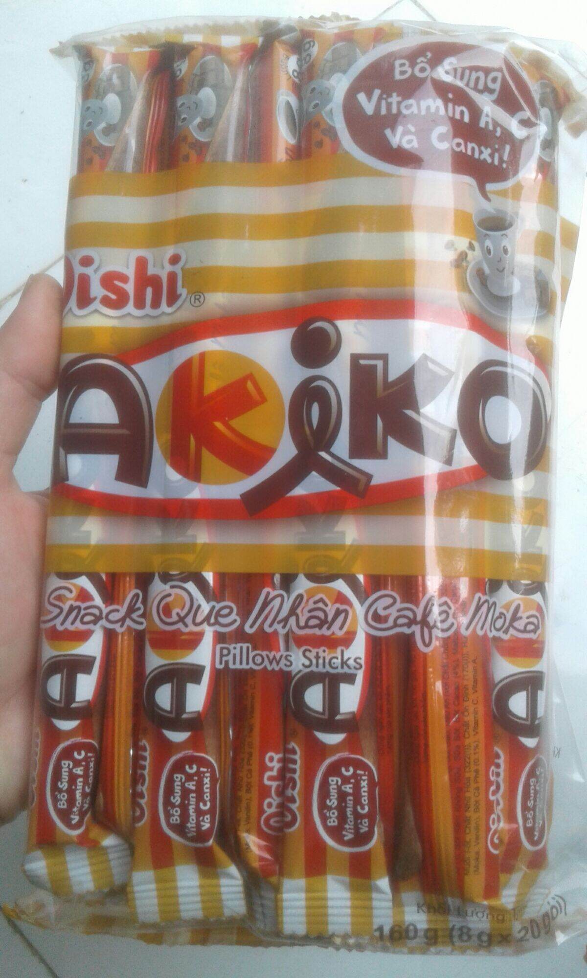 Bánh snack que akiko  gói 20 cái 8gram