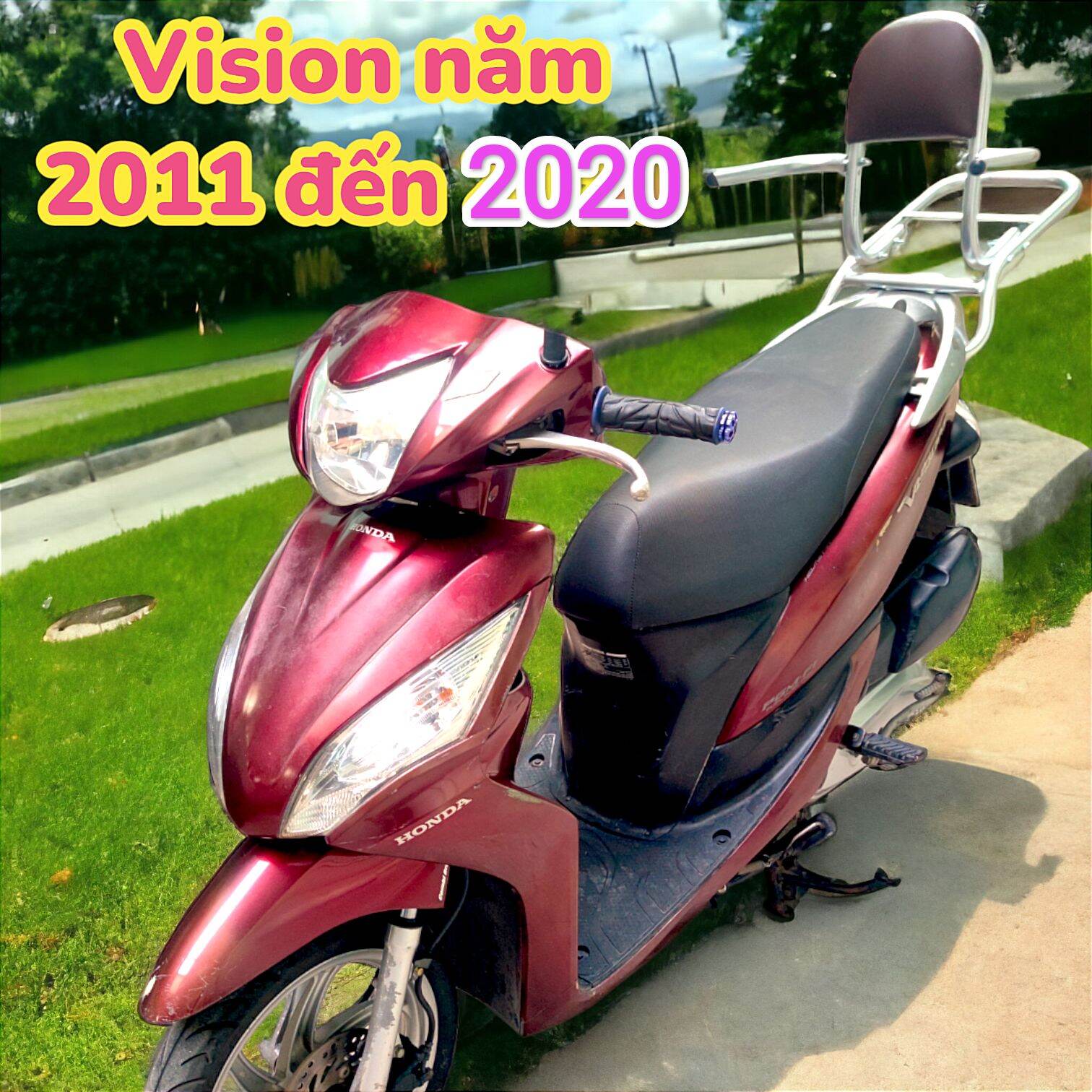 Baga phượt có ghê dựa vision 2011 đến 2020