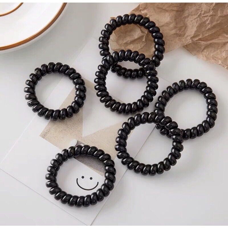 🔥Bán Sỉ- 100 DÂY CỘT TÓC LÒ XO NHIỀU MÀU, nhiều cở