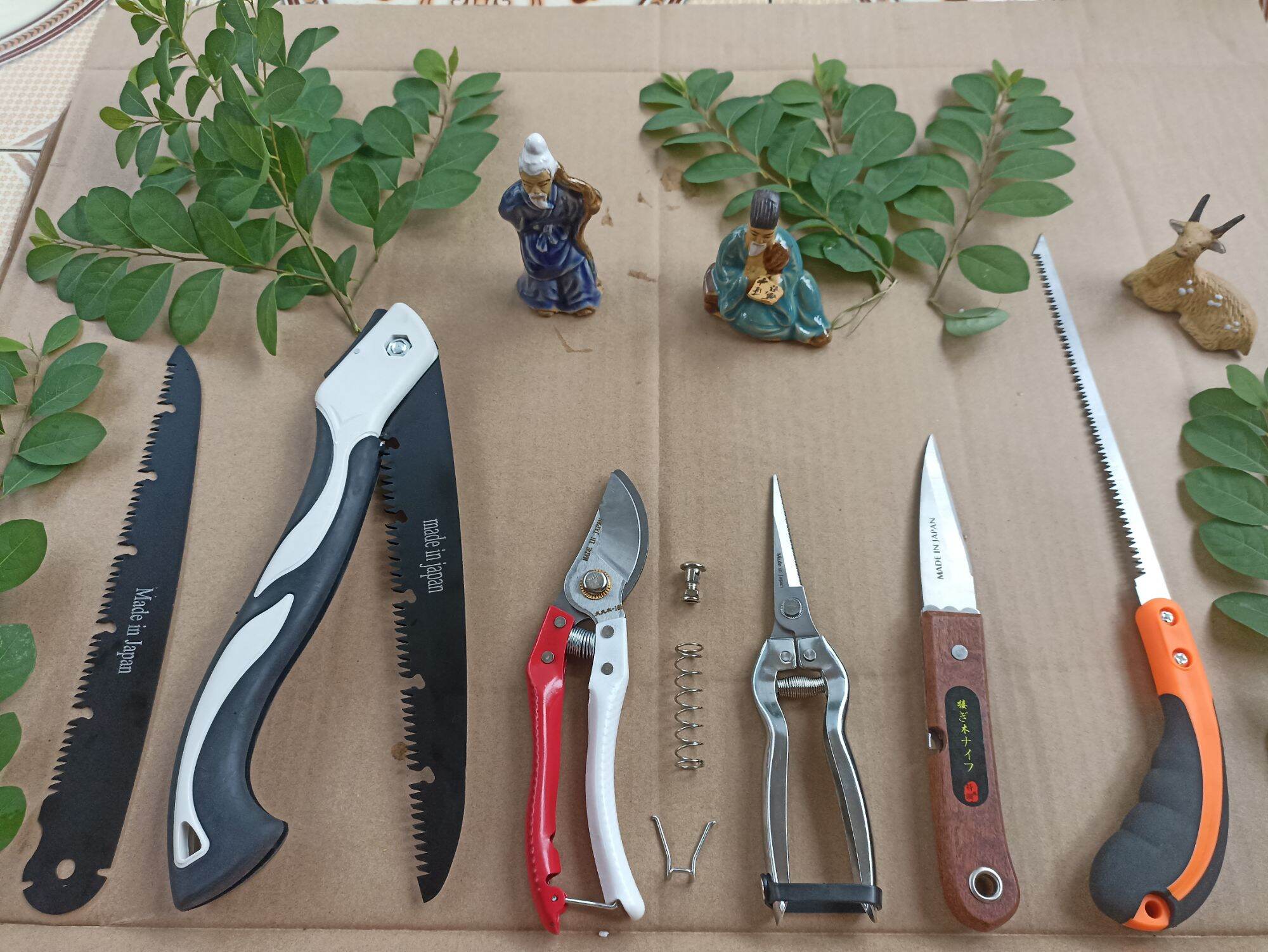 combo 6 món cưa kéo, dao ghép làm vườn