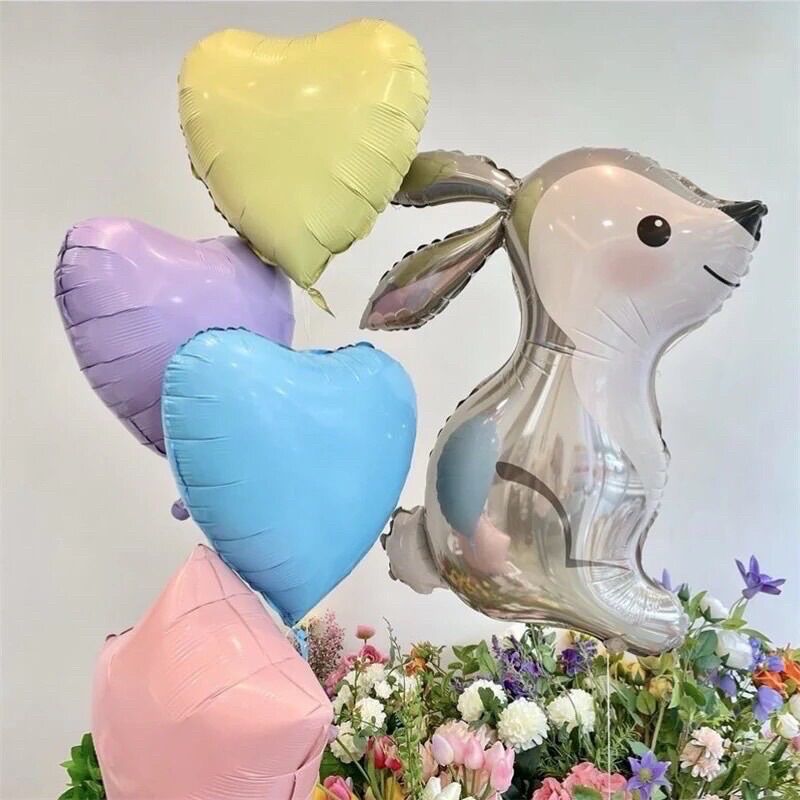 Bóng thỏ ngọc 4d cỡ lớn